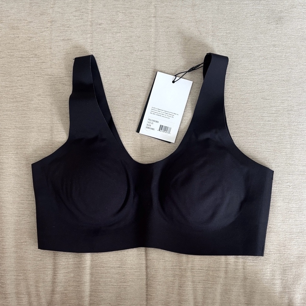 knix Black Wireless Pullover Bra